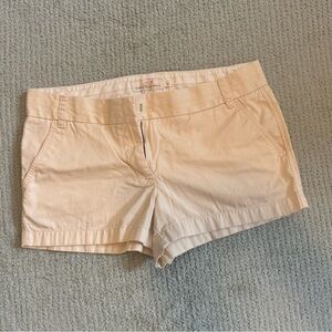 J. Crew Women's Cream Chino Shorts